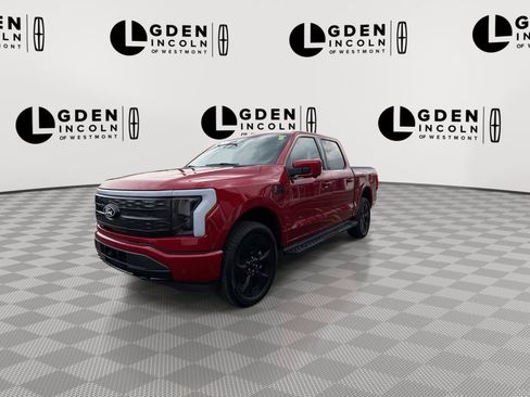 Used 2025 Ford F150 Lightning Platinum w/ Dark Elements Package AWD/4WD image 4