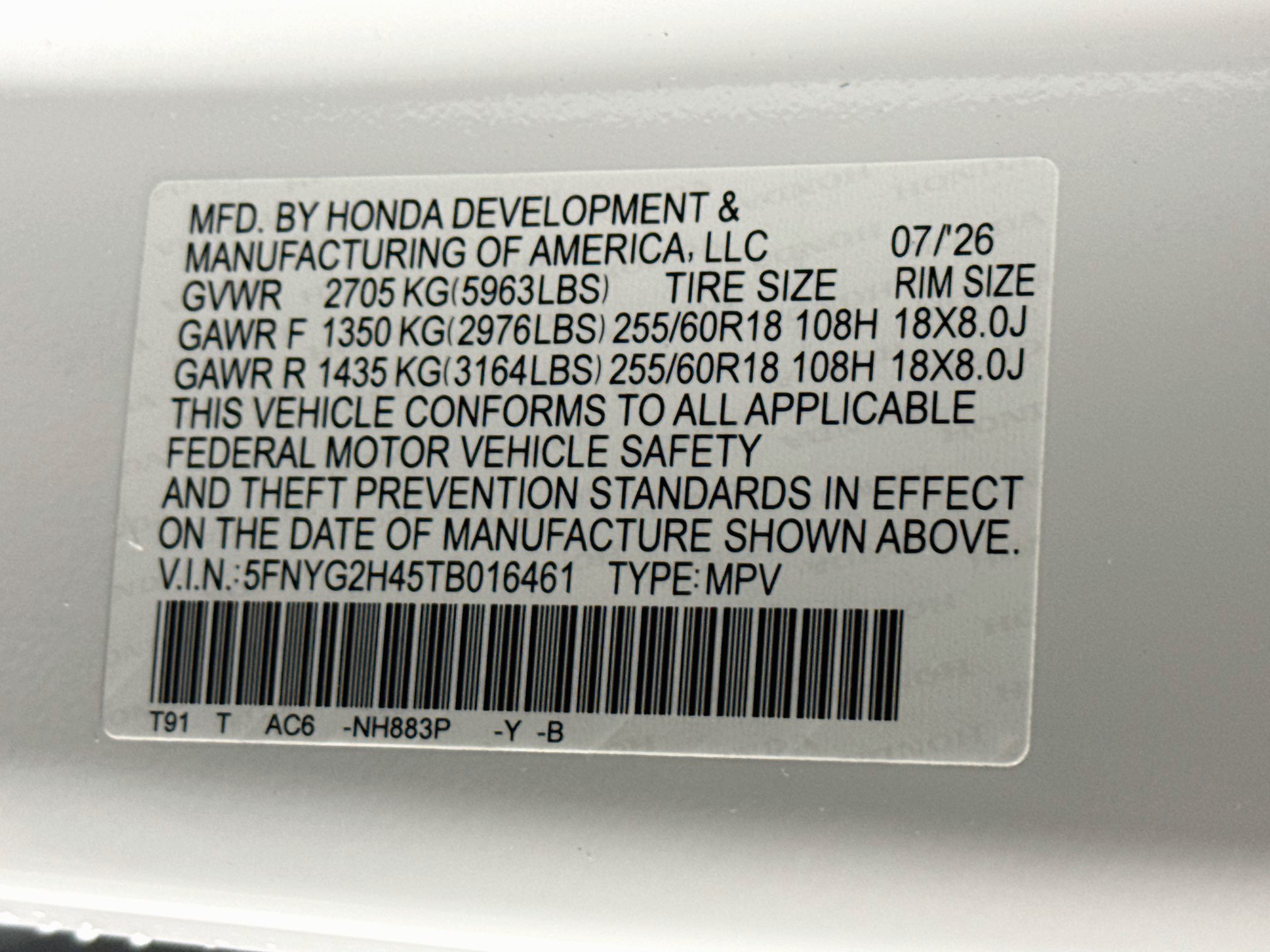 New 2026 Honda Pilot EX-L image 40