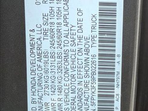 Used 2023 Honda Ridgeline RTL image 27