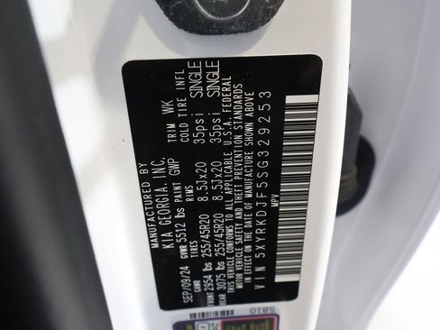 Used 2025 Kia Sorento SX image 35