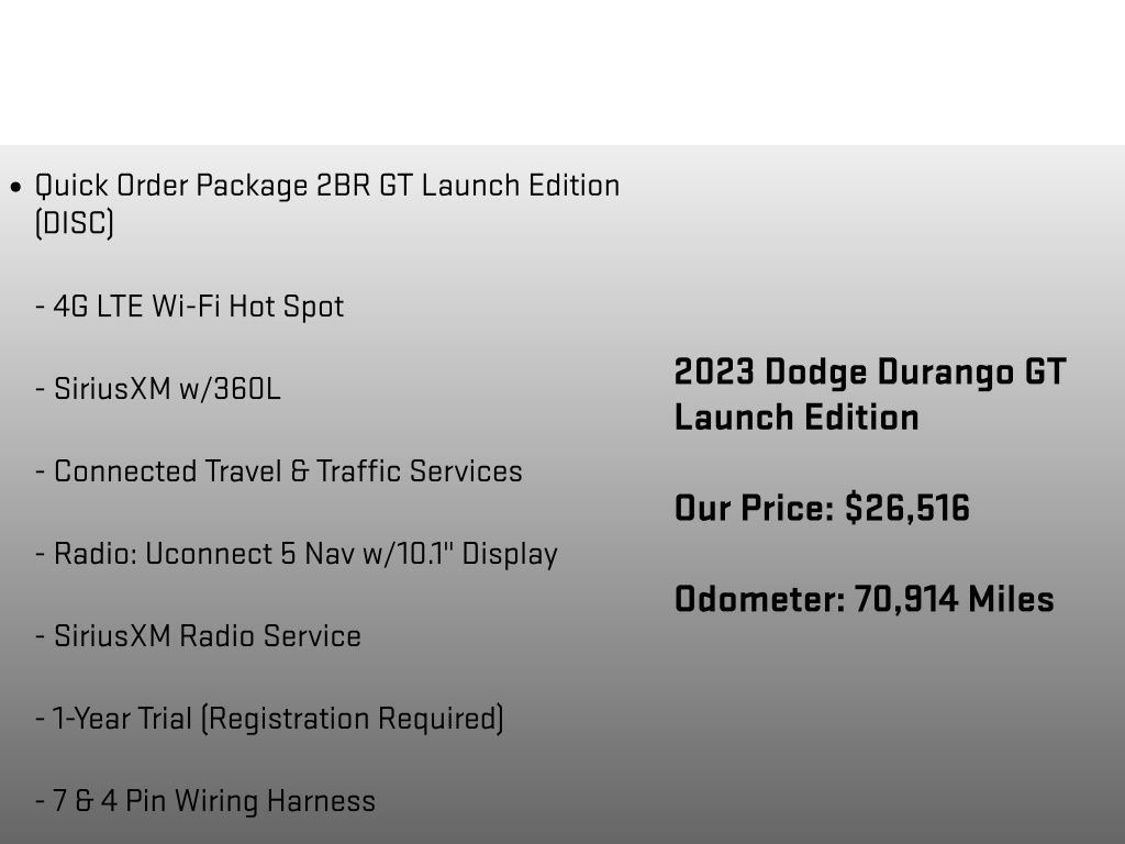 Used 2023 Dodge Durango GT RWD image 18