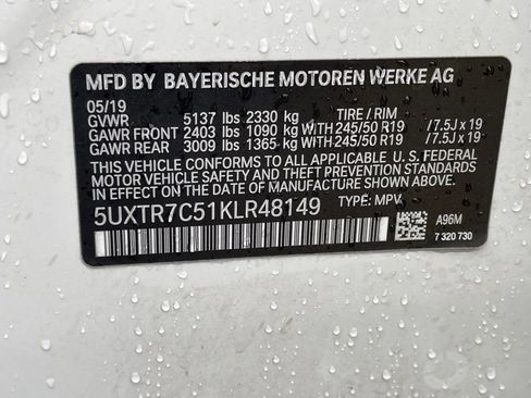 Used 2019 BMW X3 sDrive30i w/ Convenience Package RWD image 32