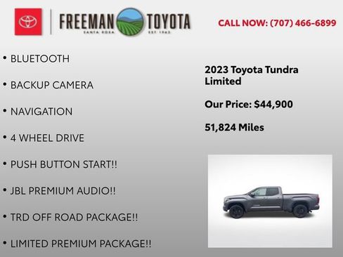 Used 2023 Toyota Tundra Limited w/ TRD Off-Road Package image 10