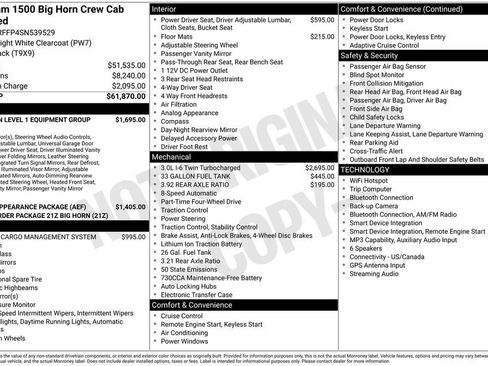 Used 2025 RAM 1500 Big Horn AWD/4WD image 5