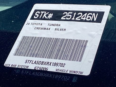 Used 2024 Toyota Tundra SR5 w/ TRD Off-Road Package image 37