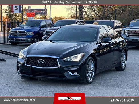 Used 2018 INFINITI Q50 Luxe w/ Sensory Package (Luxe) image 2