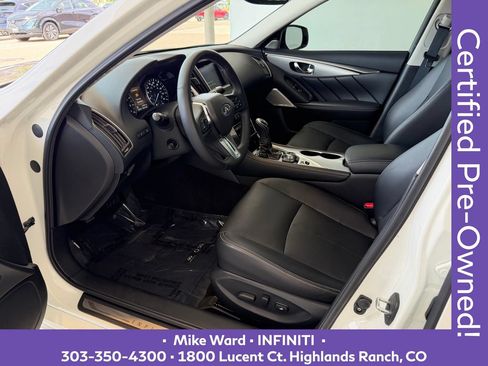 Certified 2023 INFINITI Q50 Luxe w/ Cargo Package AWD/4WD image 4