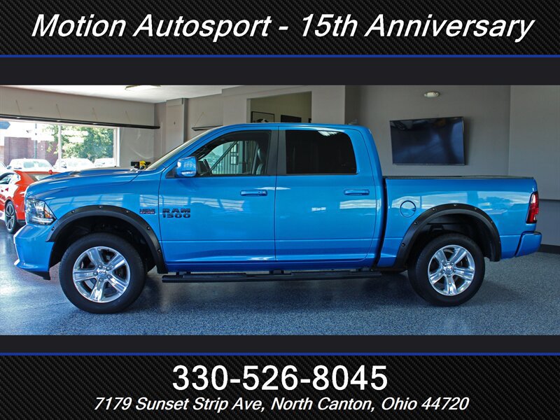 Used 2018 RAM 1500 Sport w/ Hydro Blue Sport Package AWD/4WD image 5