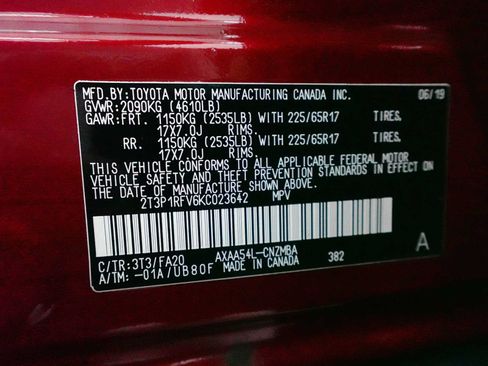 Used 2019 Toyota RAV4 XLE AWD/4WD image 30