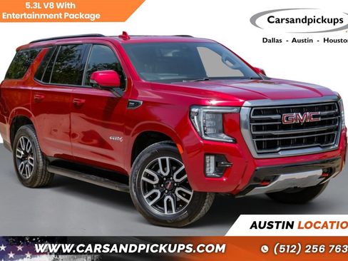 Used 2021 GMC Yukon AT4 w/ Rear Media and Nav Package AWD/4WD image 1