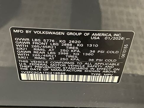 New 2026 Volkswagen Atlas Cross Sport SEL Premium R-Line AWD/4WD image 22