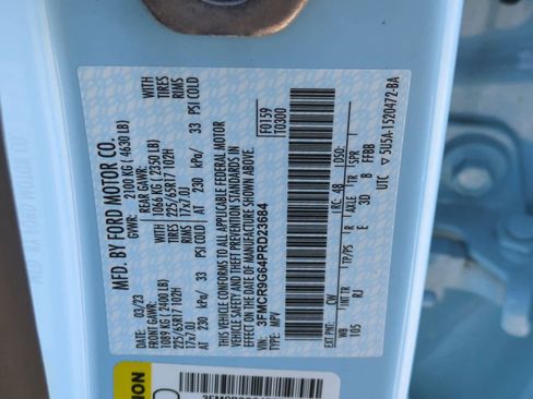 Certified 2023 Ford Bronco Sport Heritage w/ Heritage Convenience Package image 35