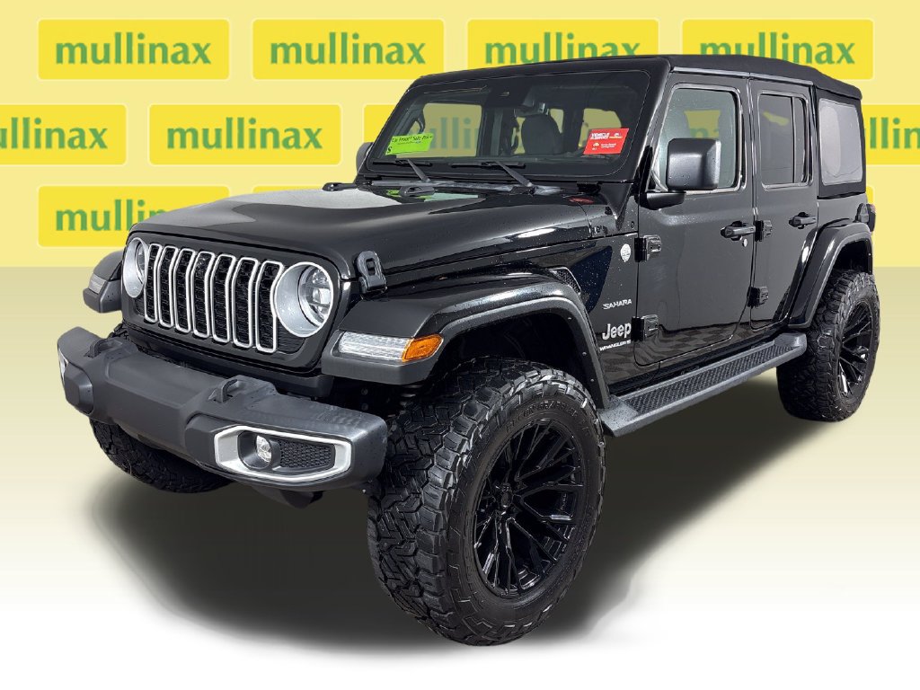 Used 2024 Jeep Wrangler Unlimited Sahara w/ Technology Group AWD/4WD image 16