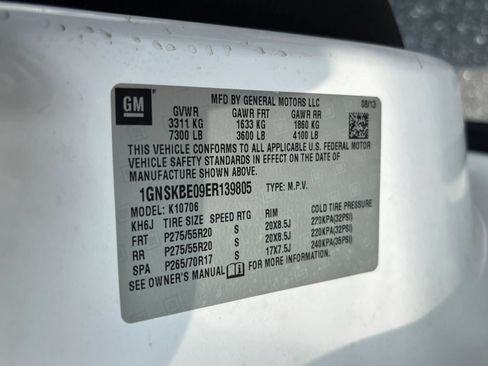 Used 2014 Chevrolet Tahoe LT w/ Luxury Package AWD/4WD image 14