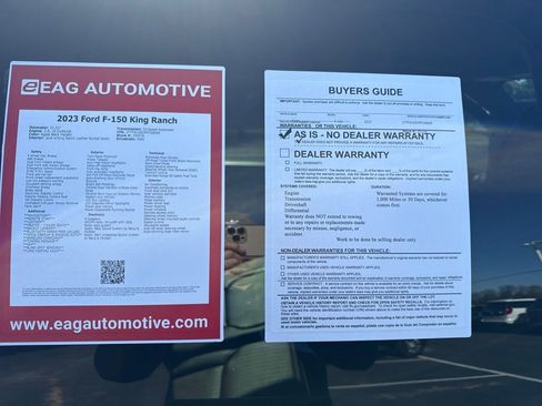 Used 2023 Ford F150 King Ranch w/ Equipment Group 601A High image 63