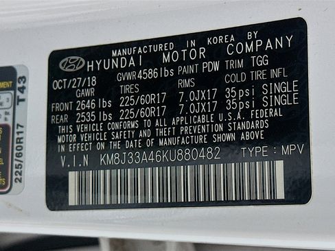 Used 2019 Hyundai Tucson Value FWD image 12
