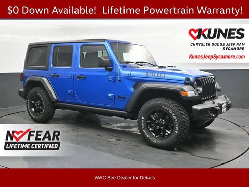 Used 2021 Jeep Wrangler Unlimited Sport AWD/4WD image 1