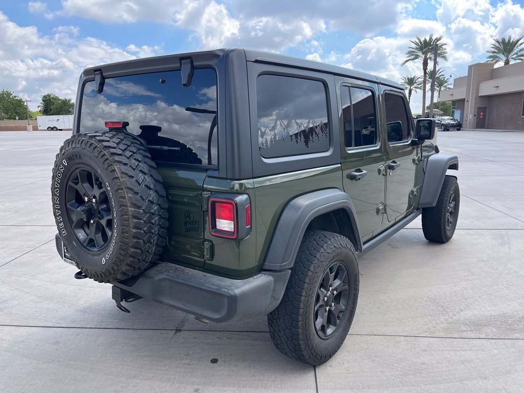 Used 2021 Jeep Wrangler Unlimited Sport AWD/4WD image 8