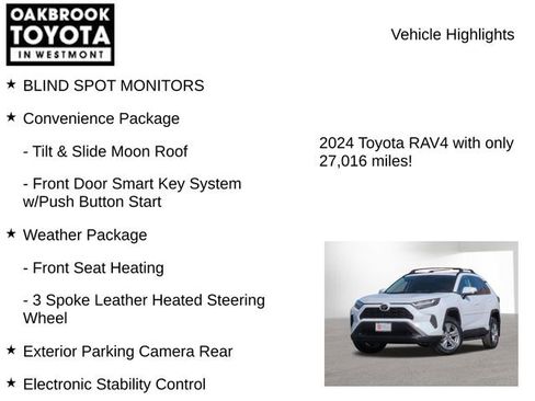 Certified 2024 Toyota RAV4 XLE w/ Convenience Package image 8