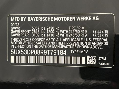 Used 2024 BMW X3 xDrive30i w/ Convenience Package AWD/4WD image 25
