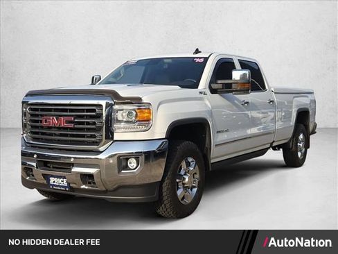 Used 2016 GMC Sierra 2500 SLT w/ Duramax Plus Package AWD/4WD image 1