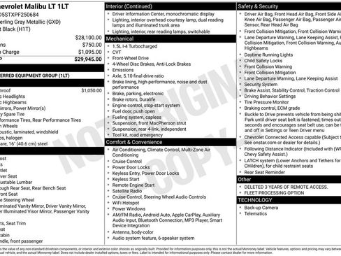 Used 2023 Chevrolet Malibu LT image 8