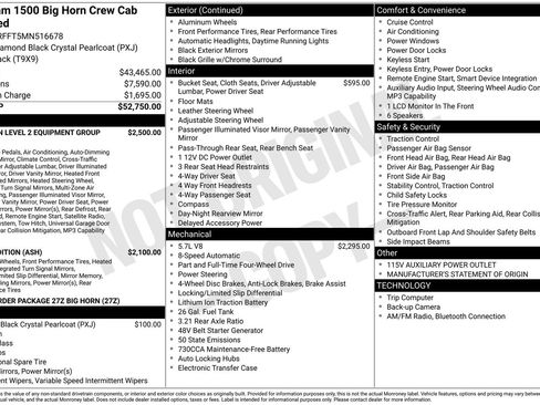 Used 2021 RAM 1500 Big Horn AWD/4WD image 4