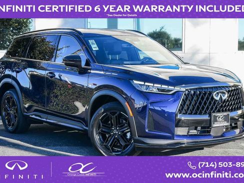 Certified 2026 INFINITI QX60 Sport w/ Dark Cargo Package AWD/4WD image 1