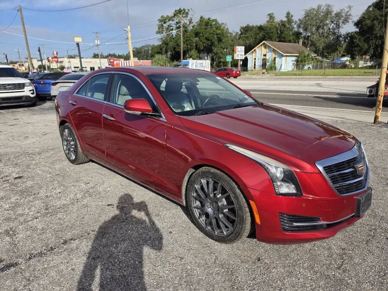 Used 2015 Cadillac ATS Luxury w/ Sun And Sound Package RWD image 2