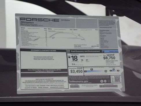 New 2026 Porsche Cayenne S AWD/4WD image 25