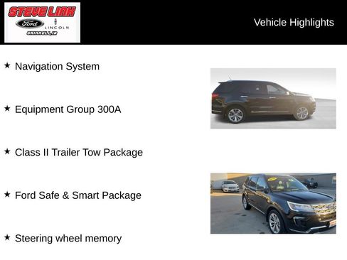 Used 2019 Ford Explorer Limited w/ Ford Safe & Smart Package AWD/4WD image 7