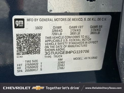 Used 2023 GMC Sierra 1500 Denali w/ Denali Reserve Package AWD/4WD image 37