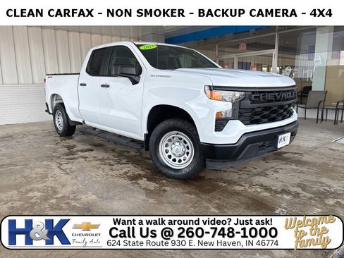 Used 2022 Chevrolet Silverado 1500 W/T w/ WT Value Package image 1