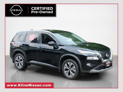 Certified 2023 Nissan Rogue SV w/ SV Premium B Package AWD/4WD image 1
