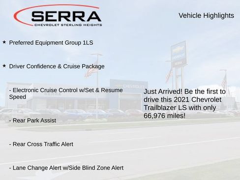 Used 2021 Chevrolet TrailBlazer LS FWD image 3