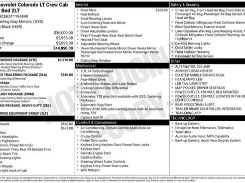 New 2026 Chevrolet Colorado LT w/ LT Convenience Package RWD image 4