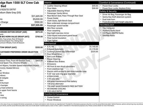 Used 2007 Dodge Ram 1500 Truck SLT w/ Mopar Chrome Edition Group AWD/4WD image 36