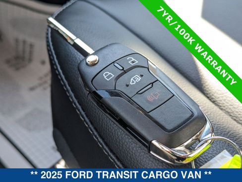 Certified 2025 Ford Transit 250 148 WB HIGH ROOF CARGO w/ Load Area Protection Package image 30