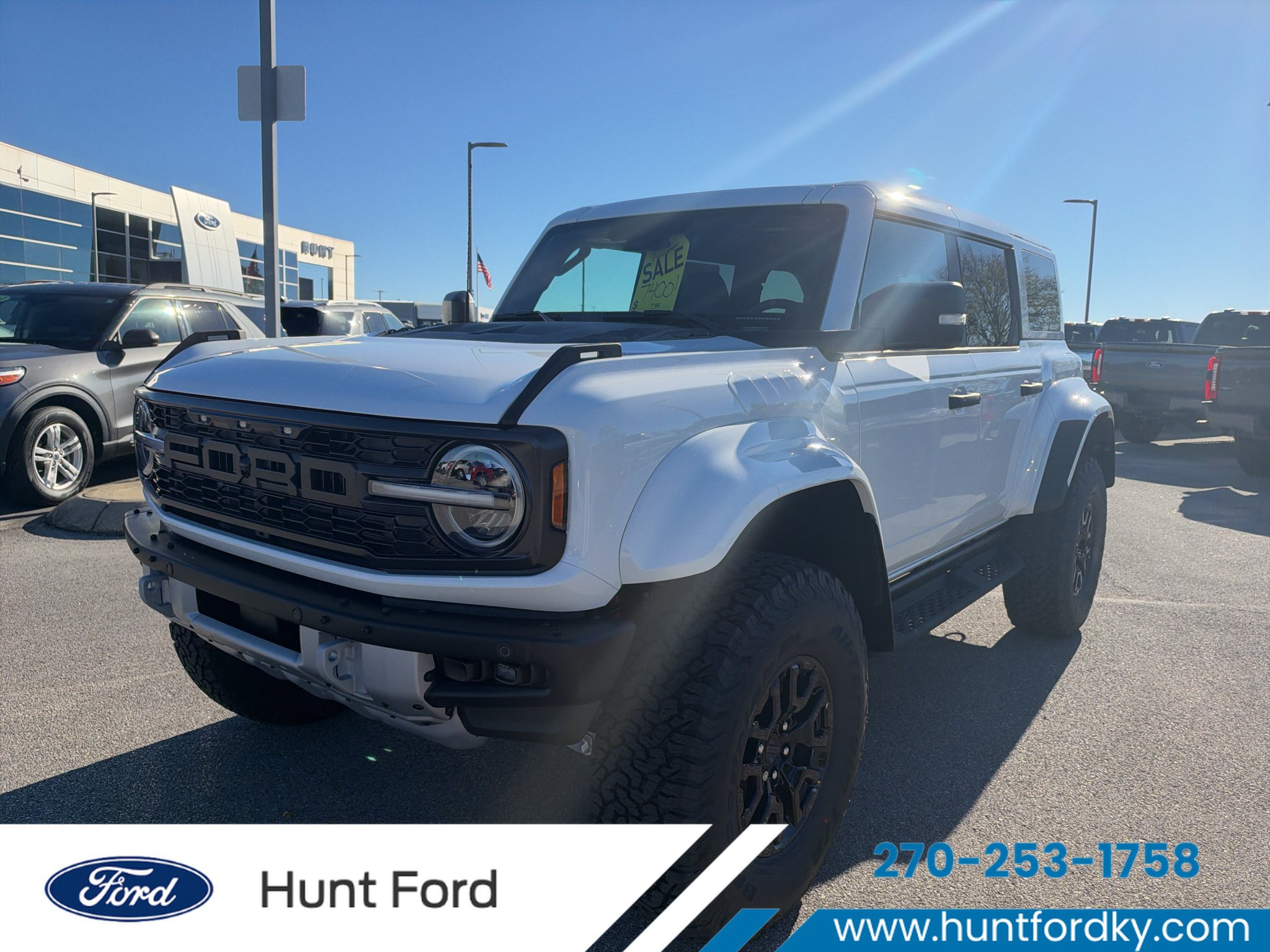 New 2026 Ford Bronco Raptor AWD/4WD image 1