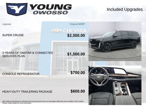 Used 2023 Cadillac Escalade ESV Sport Platinum w/ Heavy-Duty Trailer Package image 4