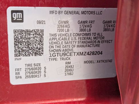 Used 2021 GMC Sierra 1500 Elevation w/ X31 Off-Road Package AWD/4WD image 52
