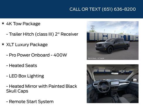 New 2026 Ford Maverick XLT w/ Equipment Group 301A image 10