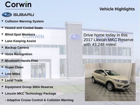 Used 2017 Lincoln MKC Reserve FWD image 6
