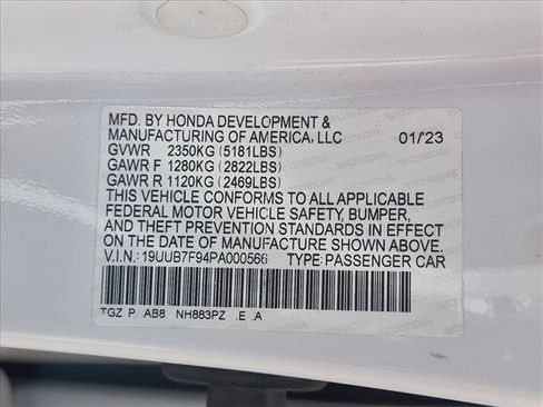 Used 2023 Acura TLX Type S AWD/4WD image 18