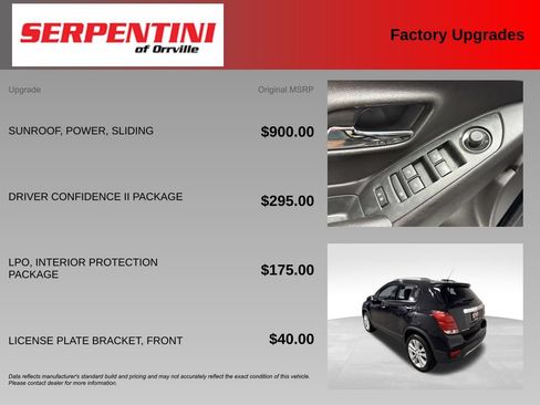 Used 2017 Chevrolet Trax Premier w/ Driver Confidence II Package AWD/4WD image 6