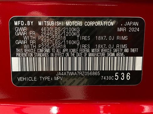 Used 2024 Mitsubishi Eclipse Cross SE image 35