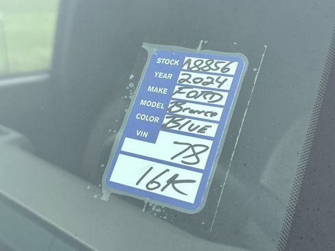 Used 2024 Ford Bronco Wildtrak AWD/4WD image 26