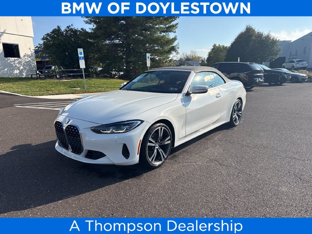 Certified 2024 BMW 430i xDrive Convertible w/ Premium Package AWD/4WD image 1