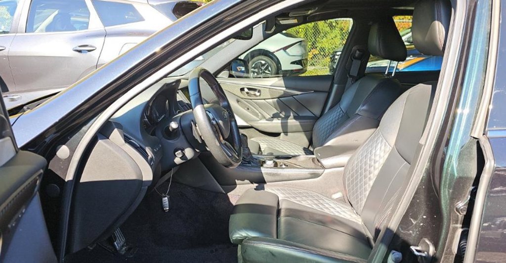Used 2023 INFINITI Q50 Red Sport 400 w/ Black Opal Edition AWD/4WD image 5