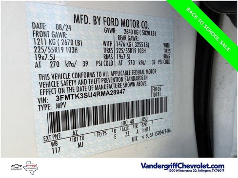 Used 2024 Ford Mustang Mach-E Premium AWD/4WD image 28